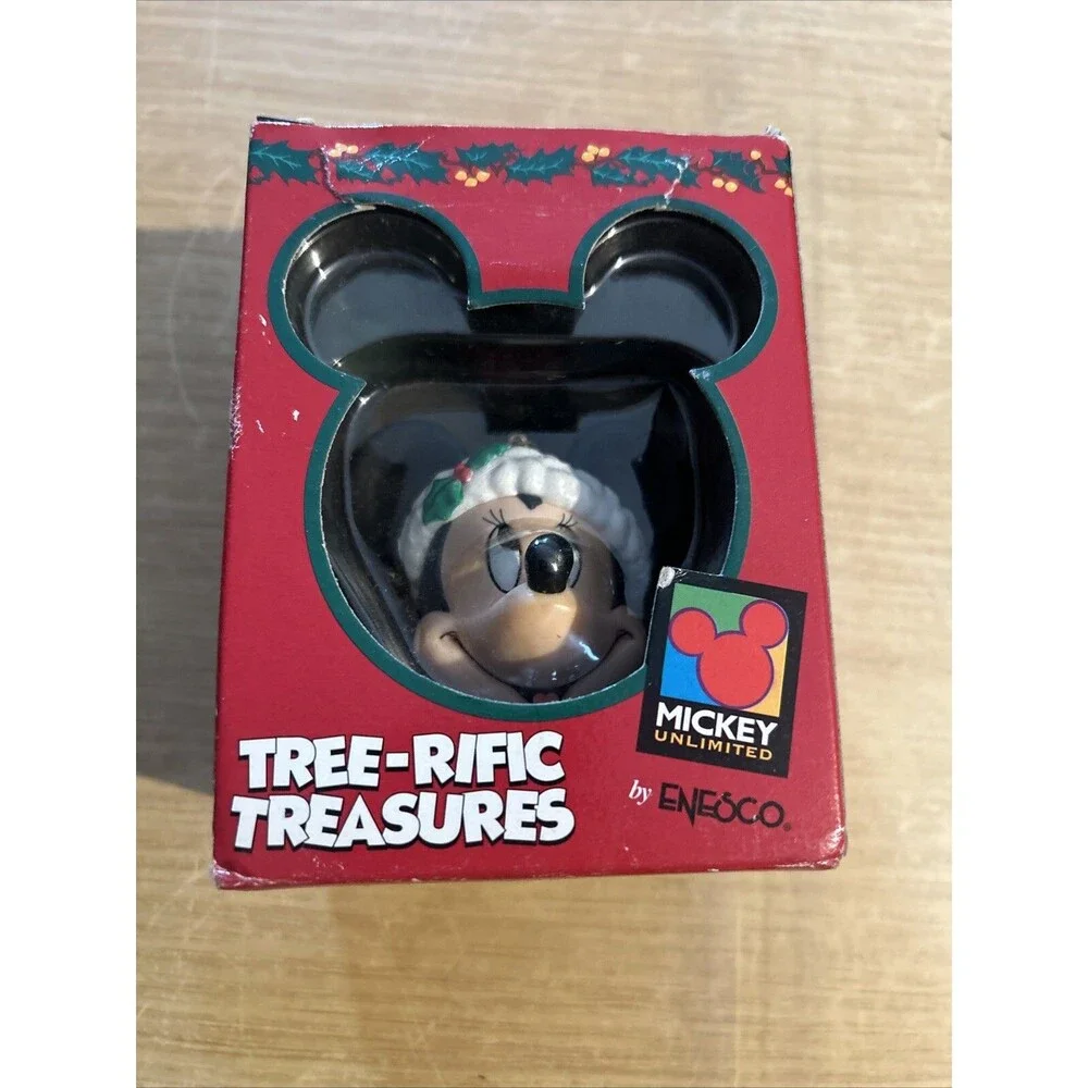 Mickey Unlimited Enesco Tree-Rific Treasures Ornaments (10) Must See!!!!